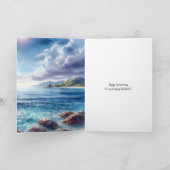 Voor mijn man Jubileum Wenskaart Bedankkaart (Binnen)