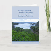 Voor mijn man op je verjaardag kaart (Voorkant)