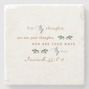 Voor Mijn manieren zijn niet uw Foliage van de Man Stenen Onderzetter