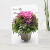 Voor mijn moeder. kaart (Voorkant)