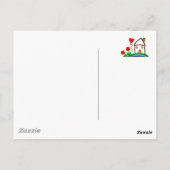 Voor mijn moeder - Kunst door kinderen aanpassen Briefkaart (Achterkant)