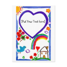 Voor mijn moeder - Kunst door kinderen aanpassen