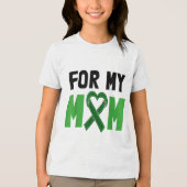 Voor mijn moeder Stigma Green Ribbon Shirt Mental (Voorkant)