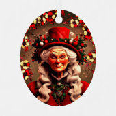 VOOR MIJN MRS metal ornament (Voorkant)