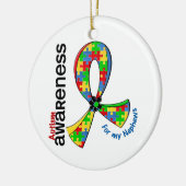 Voor mijn Nephews autisme Keramisch Ornament (Links)