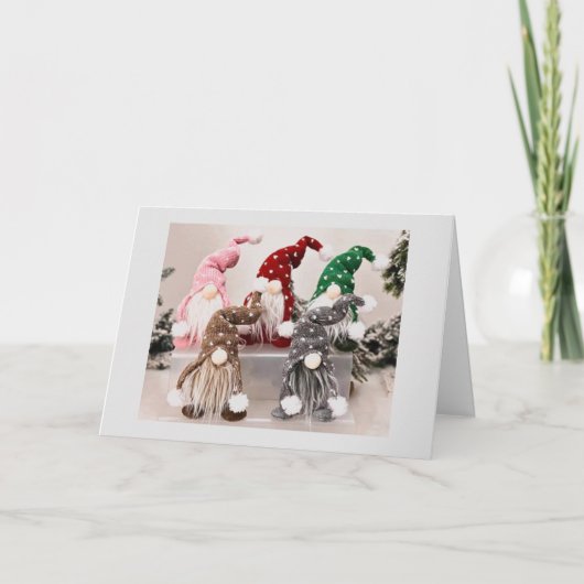 VOOR MIJN OF ONZE "BUURT" IN CHRISTMAS FEESTDAGEN KAART (Voorkant)