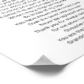 Voor mijn oma poster (Hoek)