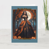 Voor mijn prinses op Halloween Kaart (Voorkant)