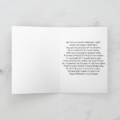 Voor mijn prinses op Halloween Kaart (Binnen)