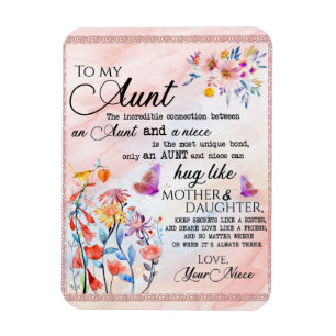 Voor mijn tante Gift, vlindervloed van nicht Magneet