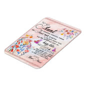 Voor mijn tante Gift, vlindervloed van nicht Magneet (Linkerzijde)