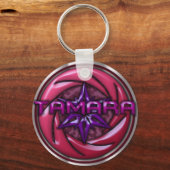 Voor mijn tante Tamara Sleutelhanger (Voorkant)