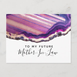 Voor mijn toekomstige schoonmoeder-in-law briefkaa briefkaart