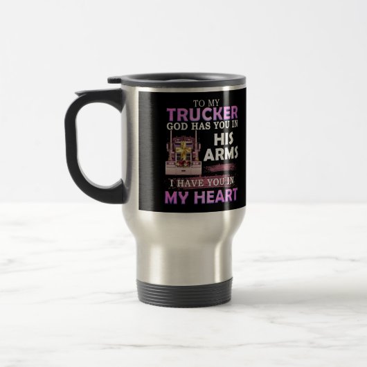 Voor mijn Trucker Reisbeker (Links)