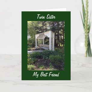 VOOR MIJN TWIN MIJN ZISTER EN MIJN BESTE VRIEND BI KAART