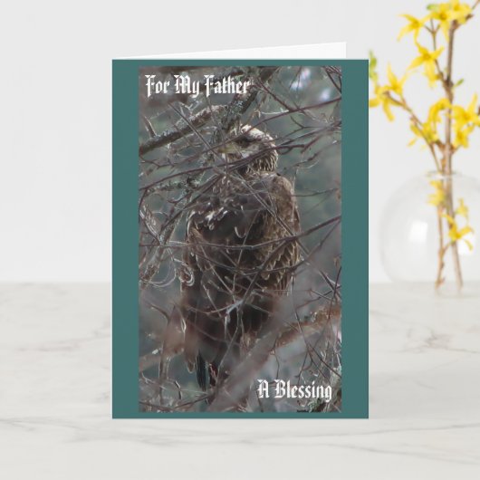 Voor mijn vader Kaart (Gele Bloem)