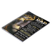 Voor mijn vader | Schattige brief | Lovely Gift Notitieboek (Linkerzijde)