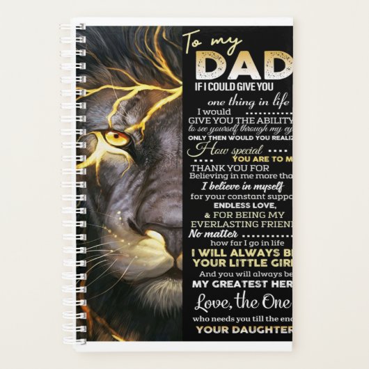 Voor mijn vader | Schattige brief | Lovely Gift Planner (Voorkant)