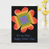 Voor mijn vaders... kaart (Gele Bloem)