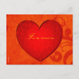 Voor mijn Valentijn Briefkaart
