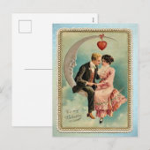 Voor mijn Valentijn Feestdagenkaart (Voorkant / Achterkant)