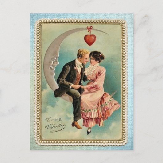 Voor mijn Valentijn Feestdagenkaart (Voorkant)