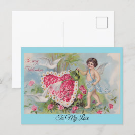 Voor mijn Valentijnsdag gepersonaliseerd Feestdagenkaart