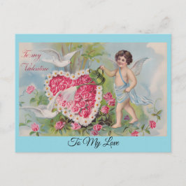 Voor mijn Valentijnsdag gepersonaliseerd Feestdagenkaart