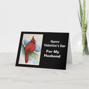 Voor mijn Valentijnsdag van de Rode Kardinaal. Kaart