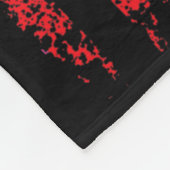 Voor mijn vriend bloedkanker bewustzijn fleece deken (Hoek)