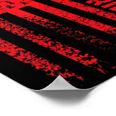 Voor mijn vriend Blood Cancer Awareness Poster (Hoek)