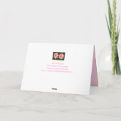 Voor mijn vriend Cancer Chemo Kaart (Achterkant)