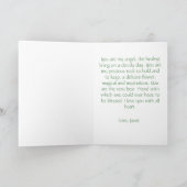 Voor Mijn Vriend - het Wenskaart van de Engel Kaart (Binnen)