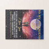 Voor mijn vriend hou ik van jou legpuzzel (Horizontaal)