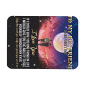 Voor mijn vriend hou ik van jou magneet (Horizontaal)