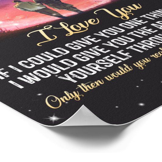 Voor mijn vriend hou ik van jou poster (Hoek)