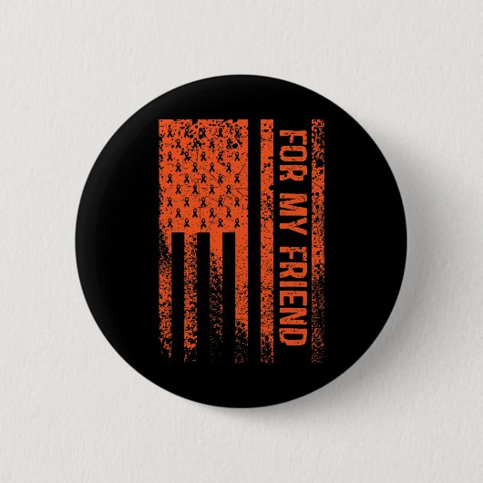 Voor mijn vriend RSD CRPS Awareness Ronde Button 5,7 Cm (Voorkant)