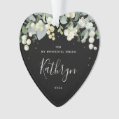 Voor mijn vriendschappelijke kerstfoto ornament (voorkant)