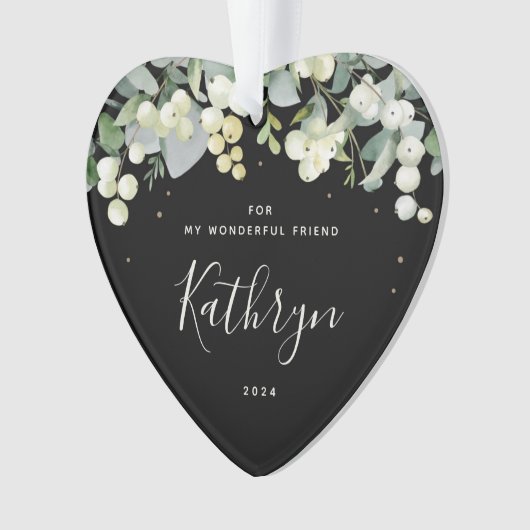 Voor mijn vriendschappelijke kerstfoto ornament (voorkant)