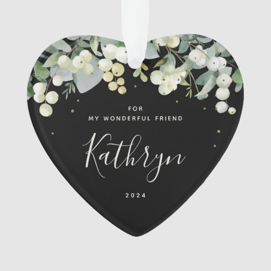 Voor mijn vriendschappelijke kerstfoto ornament (voorkant)