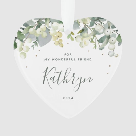 Voor mijn vriendschappelijke kerstfoto ornament (voorkant)