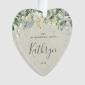 Voor mijn vriendschappelijke kerstfoto ornament (voorkant)