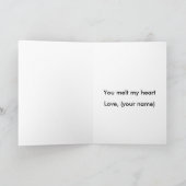 Voor mijn vrouw Kerstmis Feestdagen Kaart (Binnen)