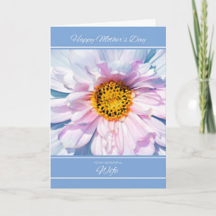 Voor mijn vrouw van Husband Happy Moederdag card Kaart