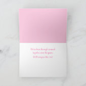 Voor mijn zuster Cancer Chemo Kaart (Binnen)