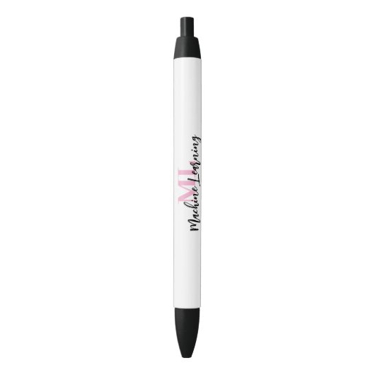 Voor ML-enthousiastelingen en programmeurs – Stijl Blauwe Inkt Pen (Voorkant Verticaal)