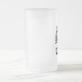 Voor m'n bonusvader, Vaderdag Cadeau... voor papa. Matglas Bierpul (Center)