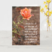 Voor moeder Happy Moederdag Kaart (Gele Bloem)