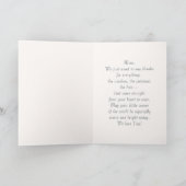 Voor Moeder op Moederdag. Aangepaste fotokaart Kaart (Binnen)