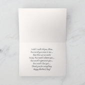 Voor moeder op Moederdag. Funny Hamster Kaart (Binnen)